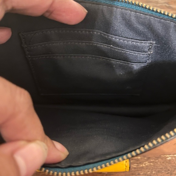 Coach ColorBlock Poppy Crossbody Bag with Detachable Cardholder Multicolor - Picture 6 of 11